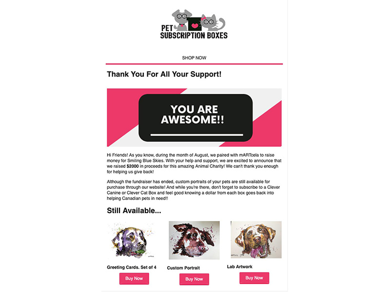 pet subscription box