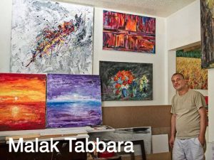 Silent Auction includes Malak Tabbara Art