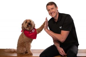 Storm the Weather Dog’s partner Anthony Farnell, our host for this year's Art & Event Ticket Auction Nov. 19th.